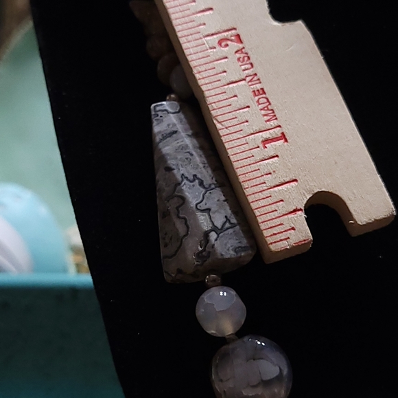 Hand Knotted Multi Gemstone Necklace - Picture 11 of 11